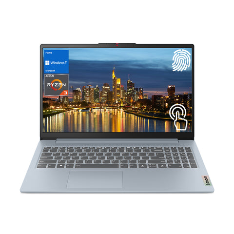 LENOVO IdeaPad Slim 3 15.6" Traditional Laptop AMD Ryzen 3 8GB RAM AMD Radeon Graphics 512GB SSD Storage Windows 11 Home 60Hz - Grey