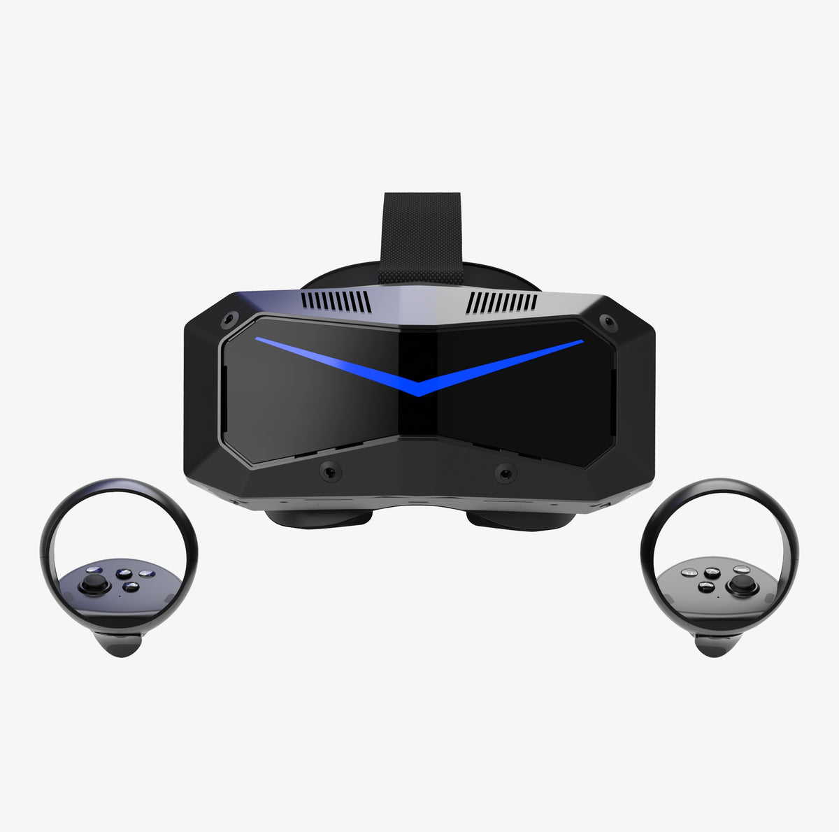 Pimax Crystal Super PCVR Headset - 50 PPD, 3840x3840 Per Eye Ultra-clear Resolution, 127¡ã HFOV, Lightweight, for Flight/Racing Sim & other VR Gamings