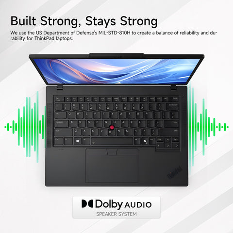 LENOVO ThinkPad T14 14" Traditional Laptop Intel Core Ultra 5 16GB RAM Intel Integrated Graphics 512GB SSD Storage Windows 11 Pro 60Hz - Black