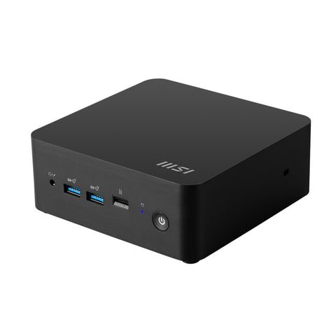 MSI Cubi NUC MFF Desktop Intel Core 7 32GB RAM Intel Graphics 1TB SSD Storage Windows 11 Home - Black