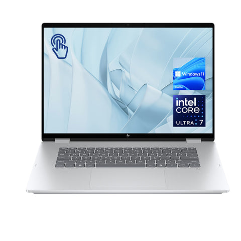 HP OmniBook 7 16" 2-in-1 Laptop Intel Core Ultra 7 32GB RAM Intel Arc 140V 1TB SSD Storage Windows 11 Home 60Hz - Silver