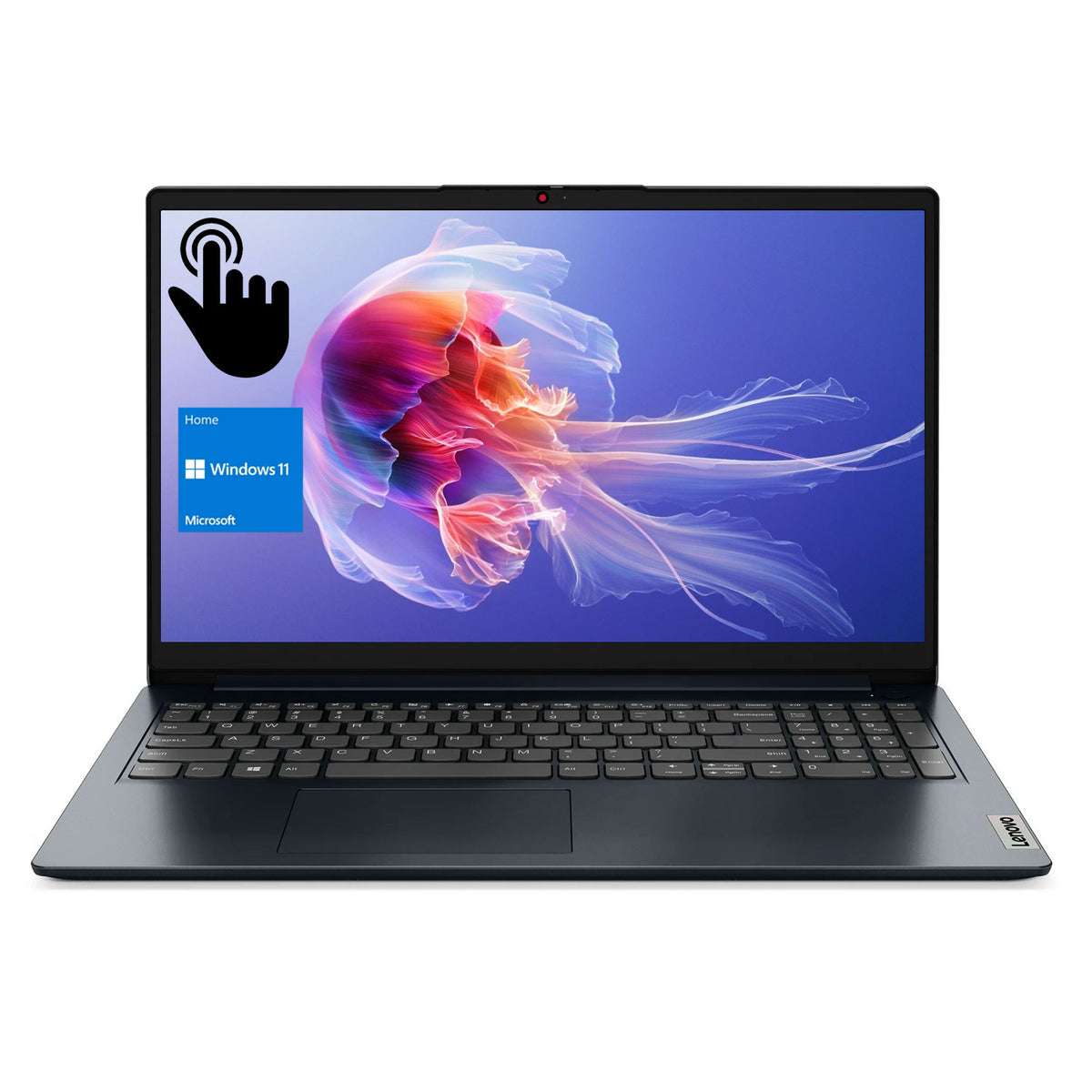LENOVO IdeaPad 1 15.6 inches Entry Traditional Laptop Intel Core i5-1335U 16GB RAM Intel UHD Graphics 1TB SSD Storage Windows 11 Home FHD 60Hz - Blue