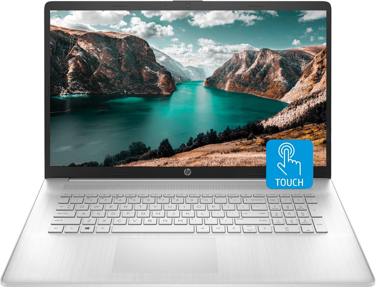 HP Essential 17.3" Traditional Laptop Intel Core i7 8GB RAM Intel Iris Xe Graphics 512GB SSD Storage Windows 11 Home 60Hz - Silver