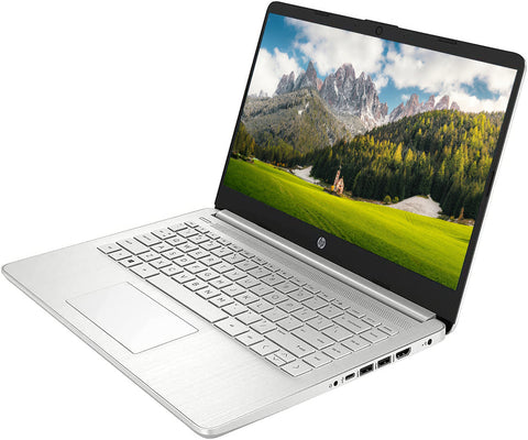 HP Essential Laptop, 14" FHD Non-touch Display, AMD Ryzen 3 3250U, 4GB RAM, 128GB SSD, Silver, Windows 11 Home