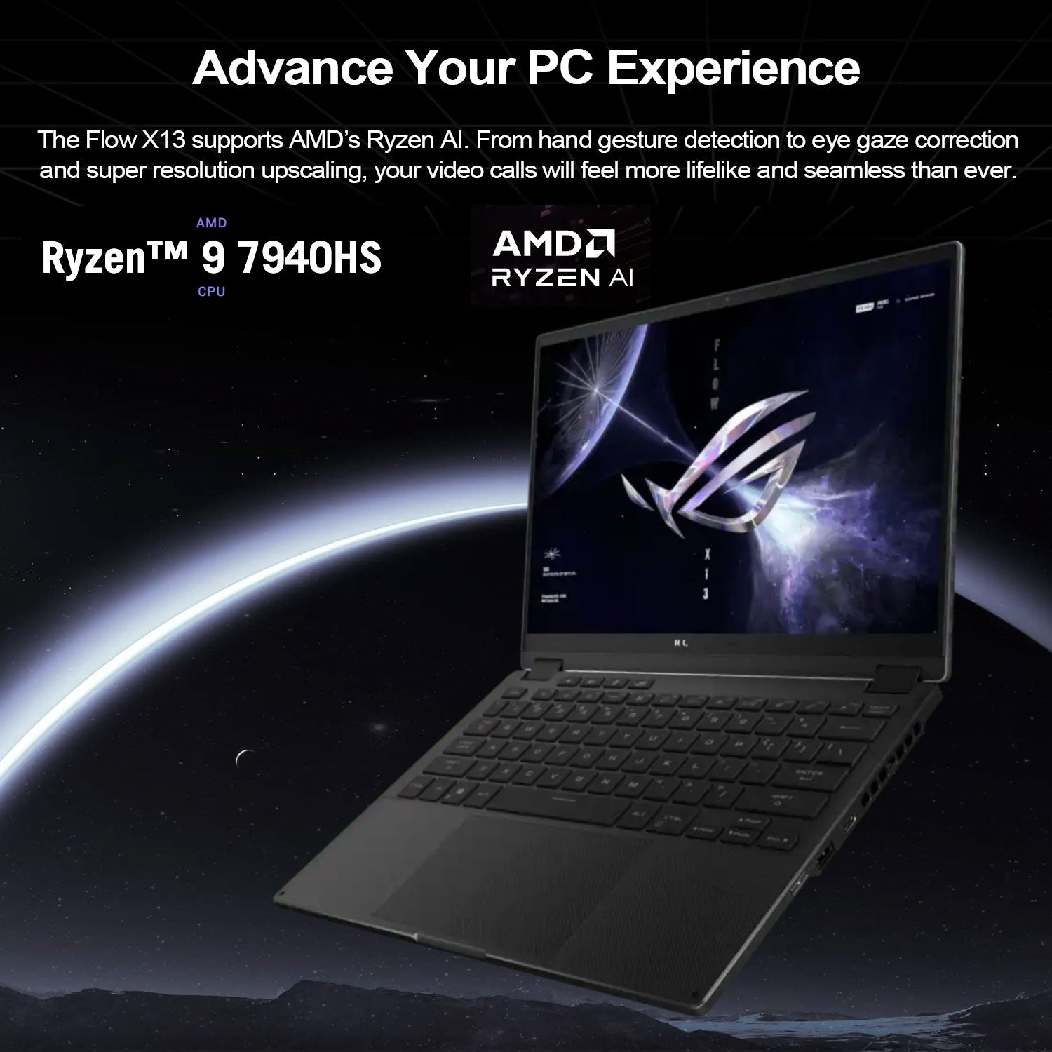 ASUS ROG Flow 2-in-1 Laptop 13.4