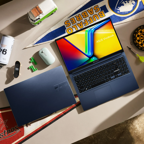ASUS Vivobook F1502Z Laptop, 15.6" FHD 1920 * 1080 Touchscreen 60Hz, Intel Core i7-1255U, Intel Iris Xe Graphics, 16GB DDR4 RAM, 512GB PCIe M.2 SSD, Wi-Fi 6, Windows 11 Home, Blue