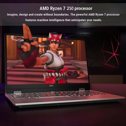 LENOVO LOQ 15.6 inches Traditional Laptop AMD Ryzen 7 16GB RAM NVIDIA GeForce RTX 5060 1TB SSD Storage Windows 11 Home 144Hz - Grey