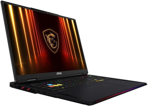 MSI Raider 18 18" Traditional Laptop Intel Core Ultra 9 32GB RAM NVIDIA GeForce RTX 5090 1TB SSD Storage Windows 11 Home 120Hz - Black