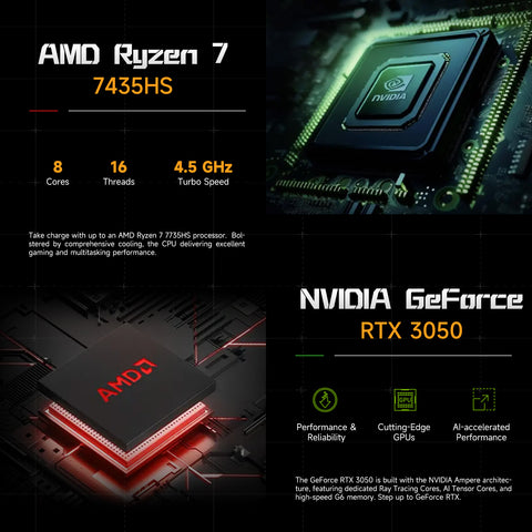 ASUS TUF A15 15.6" Traditional Laptop AMD Ryzen 7 8GB RAM NVIDIA GeForce RTX 3050 512GB SSD Storage Windows 11 Home 144Hz - Black