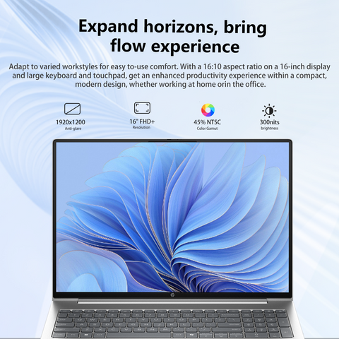 HP ProBook 465 16 inches Traditional Laptop AMD Ryzen 5 16GB RAM AMD Radeon Graphics 1TB SSD Storage Windows 11 Pro 60Hz - Silver
