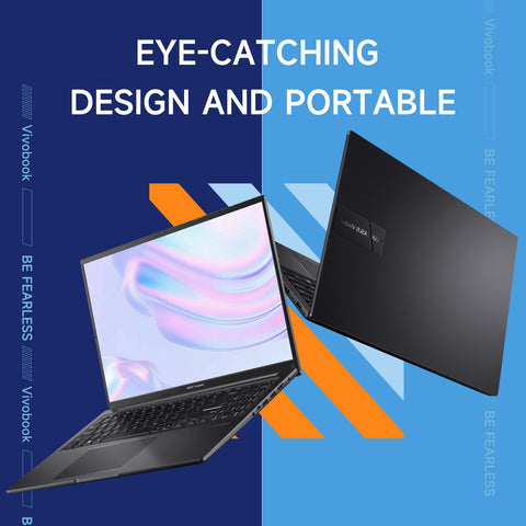 ASUS Vivobook 16 16" Traditional Laptop Intel Core i7 16GB RAM Intel Iris Xe Graphics 1TB SSD Storage Windows 11 Home 60Hz - Black