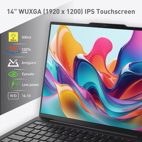 Lenovo ThinkPad X1 Carbon AI 14 in WUXGA Touch Business Laptop, Core Ultra 7 255U, 32GB RAM, 2TB SSD, Wi-Fi 6, Win11 Pro, Black