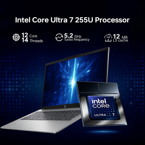 HP OmniBook 16" Traditional Laptop Intel Core Ultra 7 32GB RAM Intel Graphics 1TB SSD Storage Windows 11 Home 60Hz - Silver