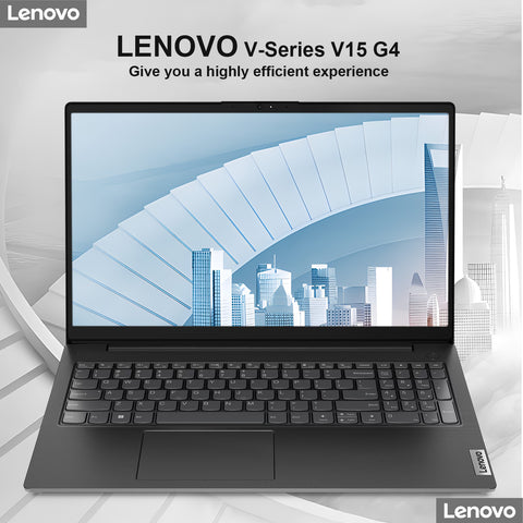 LENOVO V-Series V15 15.6 inches Traditional Laptop AMD Ryzen 7 40GB RAM AMD Radeon Graphics 2TB SSD Storage Windows 11 Pro 60Hz - Black