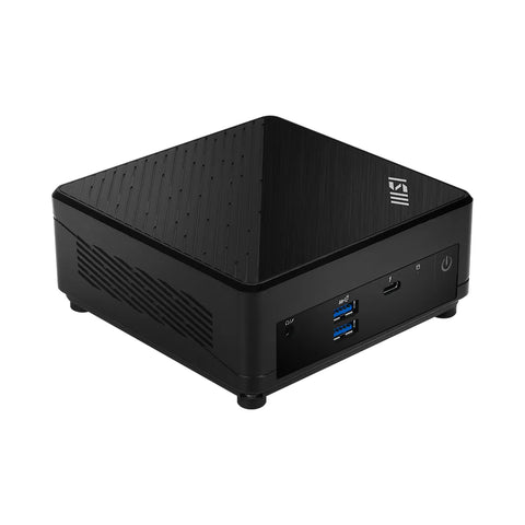 MSI Cubi 5 Mini Desktop Intel Core i7 32GB RAM Intel Iris Xe Graphics 2TB SSD Storage Windows 11 Pro - Black