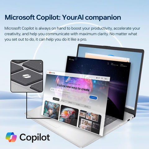 HP Essential 17.3" Traditional Laptop Intel Core Ultra 7 16GB RAM Intel Graphics 1TB SSD Storage Windows 11 Home 60Hz - Silver