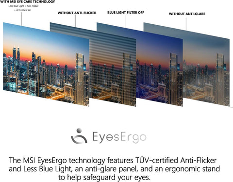 MSI PRO AP272P 27" All-in-One Intel Core i7 16GB RAM Intel UHD Graphics 1TB SSD Storage Windows 11 Home 100Hz - Black