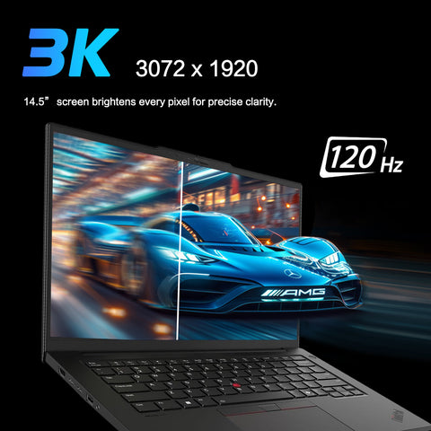 LENOVO ThinkPad P14s 14.5-in Traditional Laptop Intel Core Ultra 7 96GB RAM NVIDIA RTX 500 Ada 2TB SSD Storage Windows 11 Pro 120Hz - Black