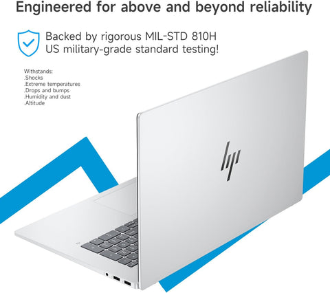HP OmniBook 7 17.3" Traditional Laptop Intel Core Ultra 7 32GB RAM Intel Arc 140V 1TB SSD Storage Windows 11 Home 60Hz - Silver