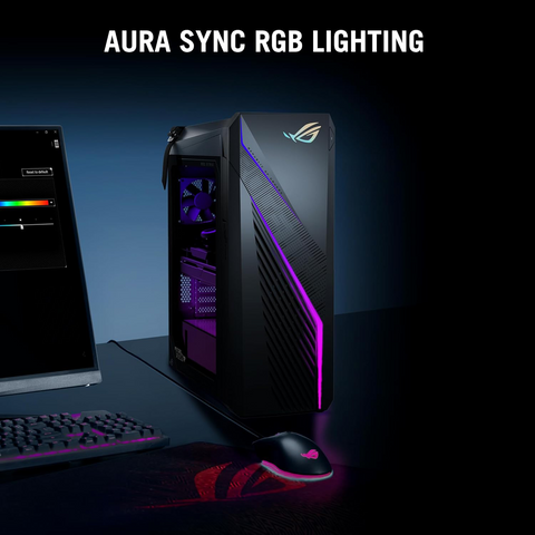 ASUS ROG Strix Tower Desktop Intel Core i7 16GB RAM NVIDIA GeForce RTX 4070 1TB SSD Storage Windows 11 Home - Grey