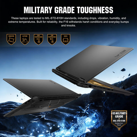 ASUS TUF F16 16 in Traditional Laptop Intel Core i5 32GB RAM NVIDIA GeForce RTX 5050 2TB SSD Storage Windows 11 Home 165Hz - Grey