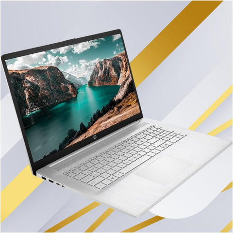 HP Essential 17.3" Traditional Laptop Intel Core i7 8GB RAM Intel Iris Xe Graphics 512GB SSD Storage Windows 11 Home 60Hz - Silver
