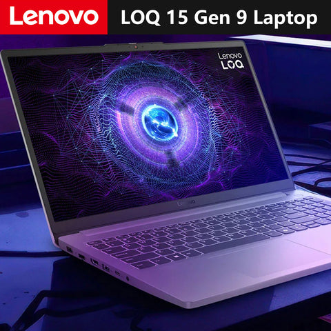 LENOVO LOQ 15 15.6" Gaming Traditional Laptop Intel Core i5 12450HX 8GB RAM NVIDIA GeForce RTX 2050 512GB SSD Storage Windows 11 Home FHD 144Hz - Grey