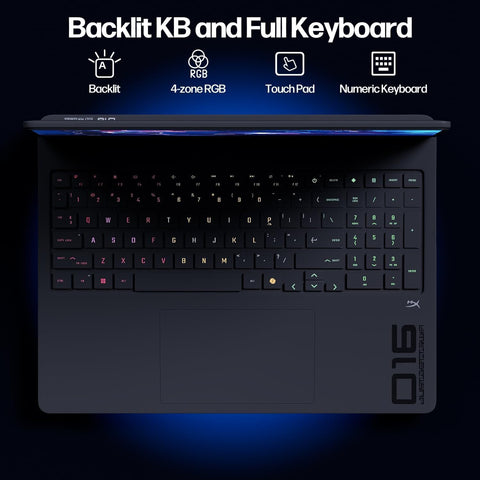 HP Omen 16 inches Traditional Laptop AMD Ryzen AI 7 16GB RAM NVIDIA GeForce RTX 5060 1TB SSD Storage Windows 11 Home 165Hz - Black