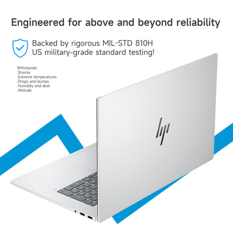 HP OmniBook 7 17.3" Traditional Laptop Intel Core Ultra 7 16GB RAM Intel Arc 140V 512GB SSD Storage Windows 11 Home 60Hz - Silver