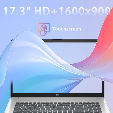 HP Essential 17.3 inches HD Traditional Laptop Intel Core Ultra 5 225U 16GB RAM Intel Graphics 2TB SSD Storage Windows 11 Home 60Hz - Silver