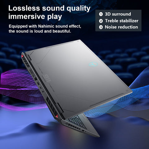 Thunderobot Radiant 16 4060 2.5K Gaming Laptop, 16" WQXGA 240Hz Display, Intel Core i9-13900HX, GeForce RTX 4060, 16GB DDR5 RAM, 512GB PCIe SSD, RGB Backlit Keyboard, Wi-Fi 6, Win 11 Home, Gray