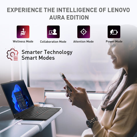 Lenovo ThinkPad X1 Carbon AI 14 in WUXGA Touch Business Laptop, Core Ultra 7 255U, 32GB RAM, 2TB SSD, Wi-Fi 6, Win11 Pro, Black