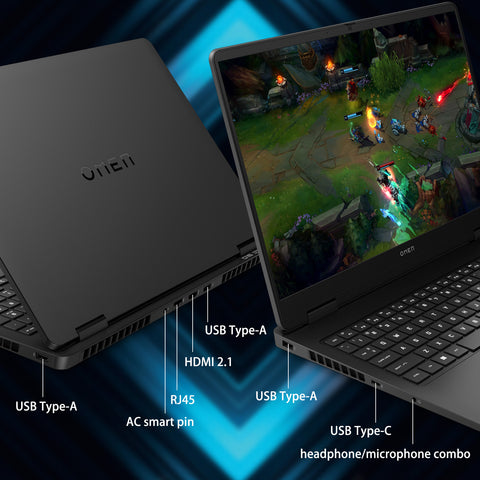 HP Omen Slim 16 inches Traditional Laptop Intel Core Ultra 7 32GB RAM NVIDIA GeForce RTX 5060 1TB SSD Storage Windows 11 Pro 144Hz - Black