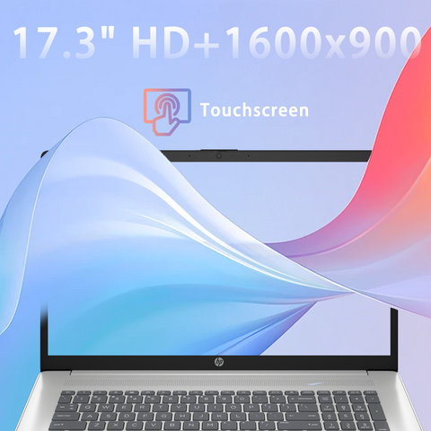 HP Essential 17.3" Traditional Laptop Intel Core i5 8GB RAM Intel Iris Xe Graphics 512GB SSD Storage Windows 11 Home 60Hz - Silver