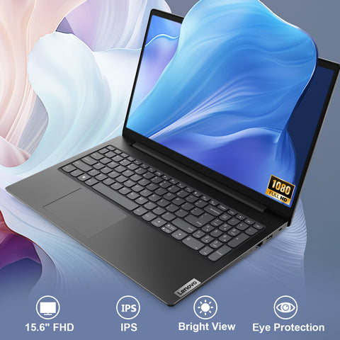 LENOVO V-Series V15 15.6 inches Traditional Laptop AMD Ryzen 7 40GB RAM AMD Radeon Graphics 1TB SSD Storage Windows 11 Pro 60Hz - Black