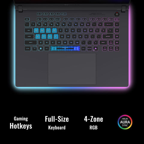 ASUS ROG Strix 16" Traditional Laptop Intel Core i7 16GB RAM NVIDIA GeForce RTX 5060 1TB SSD Storage Windows 11 Home 165Hz - Grey