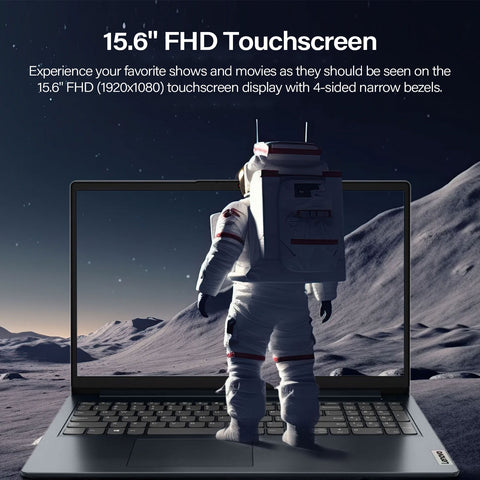 LENOVO IdeaPad 1 15.6 inches Entry Traditional Laptop Intel Core i5-1335U 8GB RAM Intel UHD Graphics 512GB SSD Storage Windows 11 Home FHD 60Hz - Blue