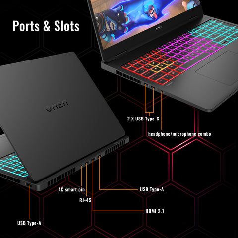 HP Omen MAX 16" Traditional Laptop AMD Ryzen AI 9 16GB RAM NVIDIA GeForce RTX 5060 512GB SSD Storage Windows 11 Home 240Hz - Black