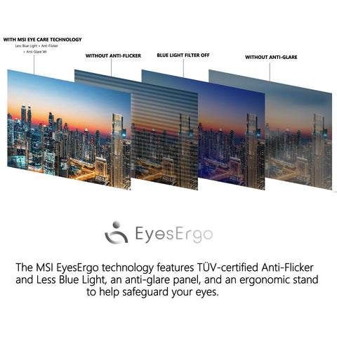 MSI PRO AP272P 27" All-in-One Intel Core i5 8GB RAM Intel UHD Graphics 1TB SSD Storage Windows 11 Home 100Hz - Black