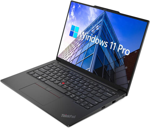 Lenovo ThinkPad E14 Gen 5 Business Traditional Laptop, 14" FHD+ 1920 * 1200 Non-touch 60Hz, AMD Ryzen 7 7730U, AMD Radeon Graphics, 16GB DDR4 RAM, 512GB PCIe M.2 SSD, Wi-Fi 6, No OS, Black