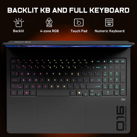 HP Omen 16z-ap000 Gaming Traditional Laptop, 16" WQXGA 2560x1600 Non-touch 240Hz, AMD Ryzen 9 8940HX, NVIDIA GeForce RTX 5070, 32GB DDR5 SODIMM, 2TB PCIe M.2 SSD, Wi-Fi 6, Windows 11 Home, Black