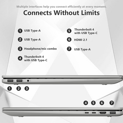 HP Envy 17.3" Traditional Laptop Intel Core Ultra 7 16GB RAM Intel Arc Graphics 512GB SSD Storage Windows 11 Home 60Hz - Silver