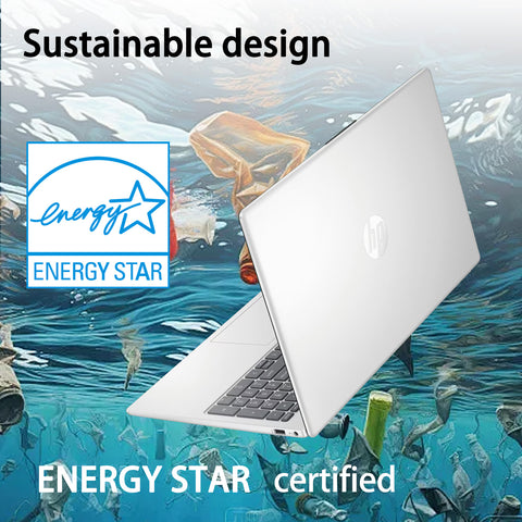 HP Essential 15.6" Traditional Laptop Intel Core i5 8GB RAM Intel Iris Xe Graphics 256GB SSD Storage Windows 11 Home 60Hz - Silver