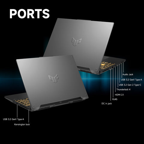 ASUS TUF F16 16" Traditional Laptop Intel Core 5 16GB RAM NVIDIA GeForce RTX 4050 512GB SSD Storage Windows 11 Home 144Hz - Grey
