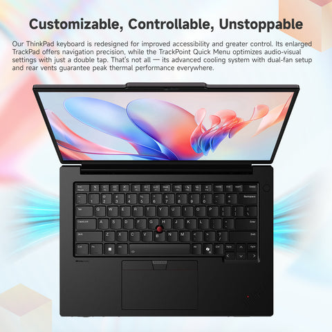 Lenovo ThinkPad P14s 14" Business Mobile Workstation Laptop Intel Core Ultra 7 155H 64GB RAM NVIDIA Quadro RTX 500 Ada 1TB SSD Storage Windows 11 Pro 3K+ 120Hz - Black
