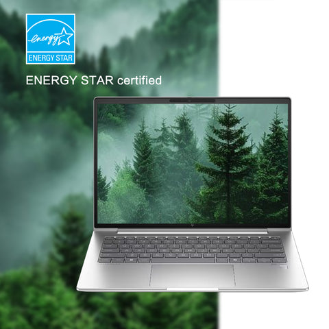 HP EliteBook 640 14-in Traditional Laptop Intel Core Ultra 7 64GB RAM Intel Graphics 1TB SSD Storage Windows 11 Pro 60Hz - Silver