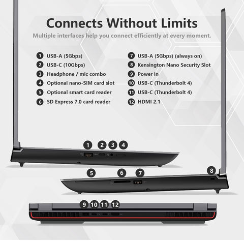 LENOVO ThinkPad P16 16" Mobile Workstation Laptop Intel Core i9 32GB RAM NVIDIA Quadro RTX 2000 Ada 1TB SSD Storage Windows 11 Pro 60Hz - Black