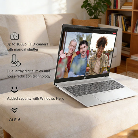 HP Essential 17.3 inches Traditional Laptop Intel Core Ultra 7 64GB RAM Intel Graphics 1TB SSD Storage Windows 11 Home 60Hz - Silver