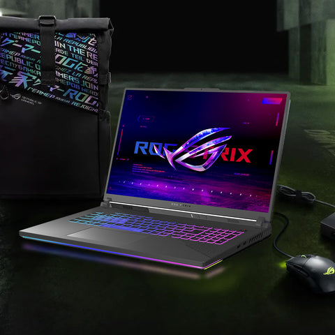 ASUS ROG Strix 18" Gaming Laptop, Ryzen 9 8940HX, 16GB RAM, RTX 5070, 1TB SSD, 240Hz WQXGA Display, Windows 11 Home, Black