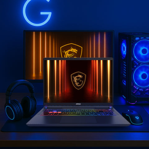 MSI Vector 16 16" Traditional Laptop Intel Core Ultra 9 16GB RAM NVIDIA GeForce RTX 5080 1TB SSD Storage Windows 11 Home 240Hz - Grey